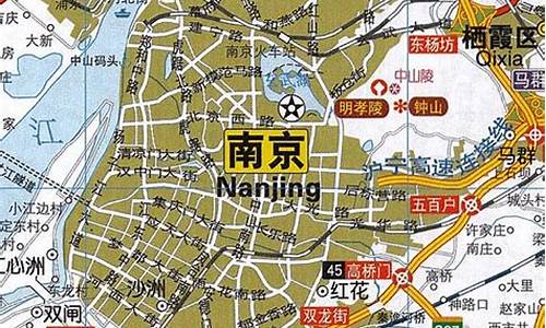 南京路线地图_南京路线地图高清版