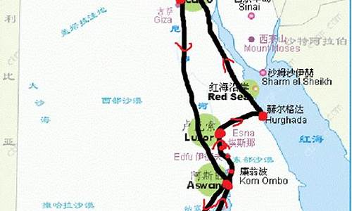 埃及旅游路线图中文版破解版_埃及旅游地图