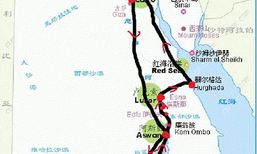 去埃及旅游路线推荐_去埃及旅游路线推荐图