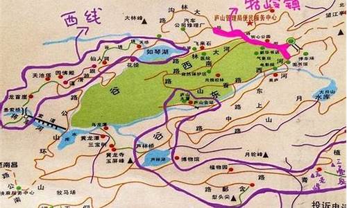 庐山二日游最佳路线 住宿攻略图_庐山二日游最佳路线 住宿攻略图片