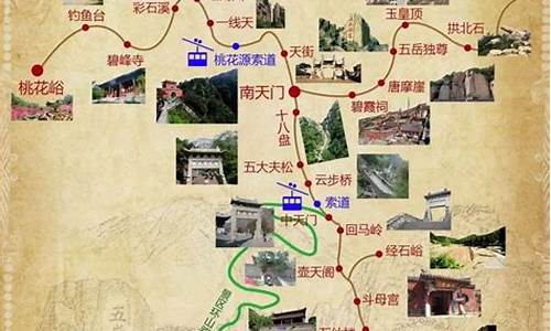 泰山旅游攻略一日游路线图片