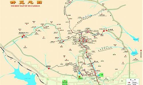 泰山旅游路线北天门规划